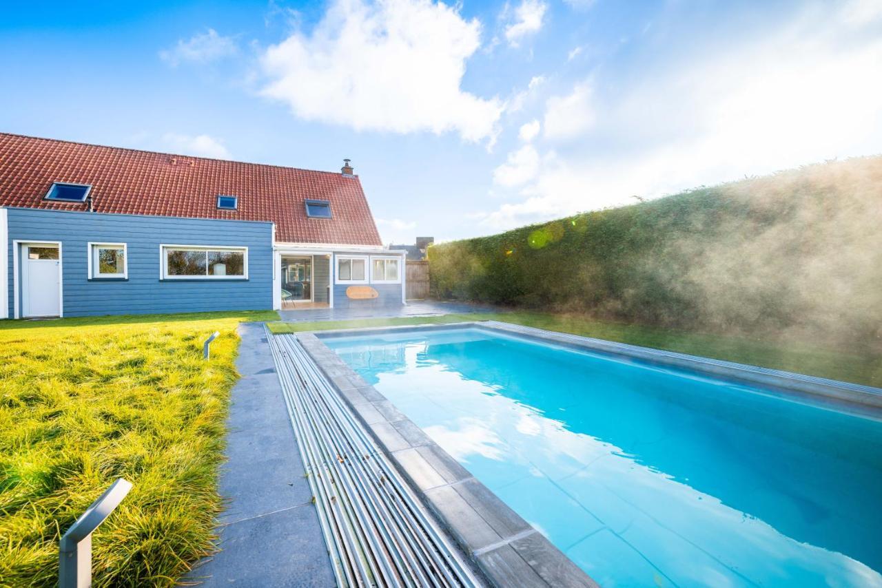 Grande Maison Avec Piscine Et Jacuzzi A La Campagne Desvres Exterior photo