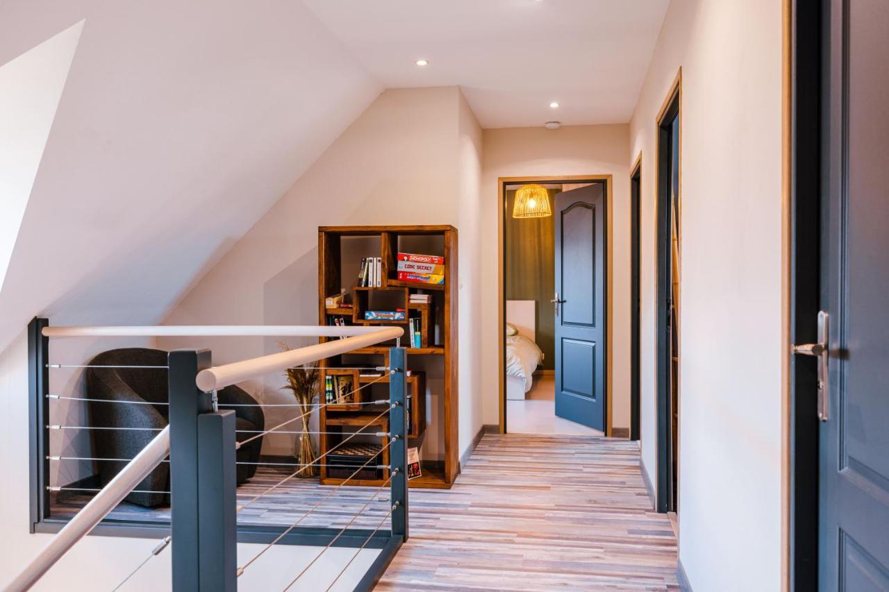 Grande Maison Avec Piscine Et Jacuzzi A La Campagne Desvres Exterior photo